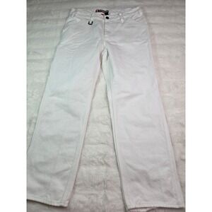 Engelbert Strauss Mens White Cotton Workwear Carpenter Painter Pants W38 L32